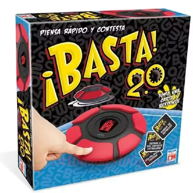 Basta 2.0 Word Game - Quick Thinking Spanish-English Travel Game | Perfect Gift